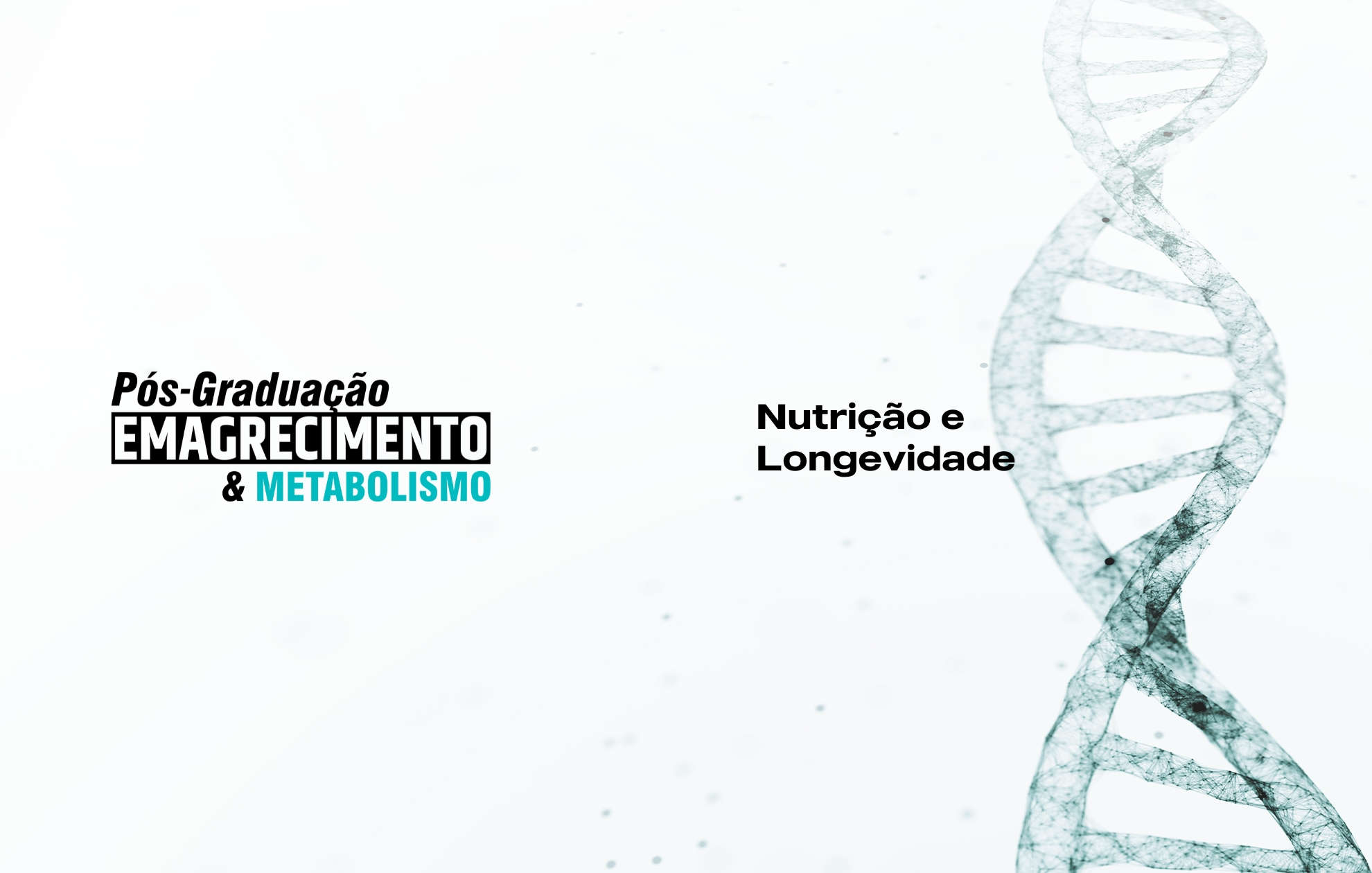 NUTRIÇÃO E LONGEVIDADE
