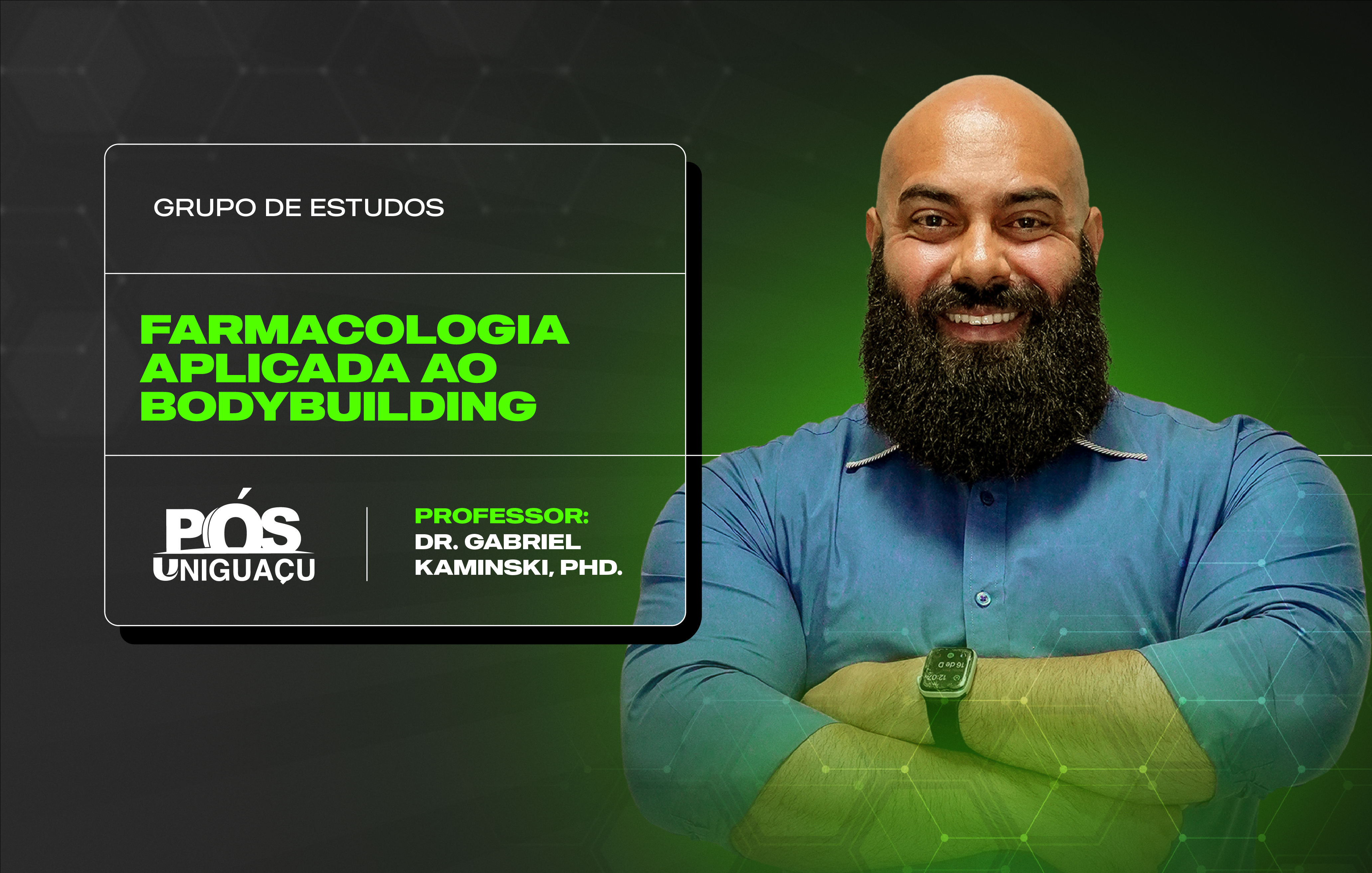 FARMACOLOGIA APLICADA AO BODYBUILDING - Dr. Gabriel kaminski. PhD