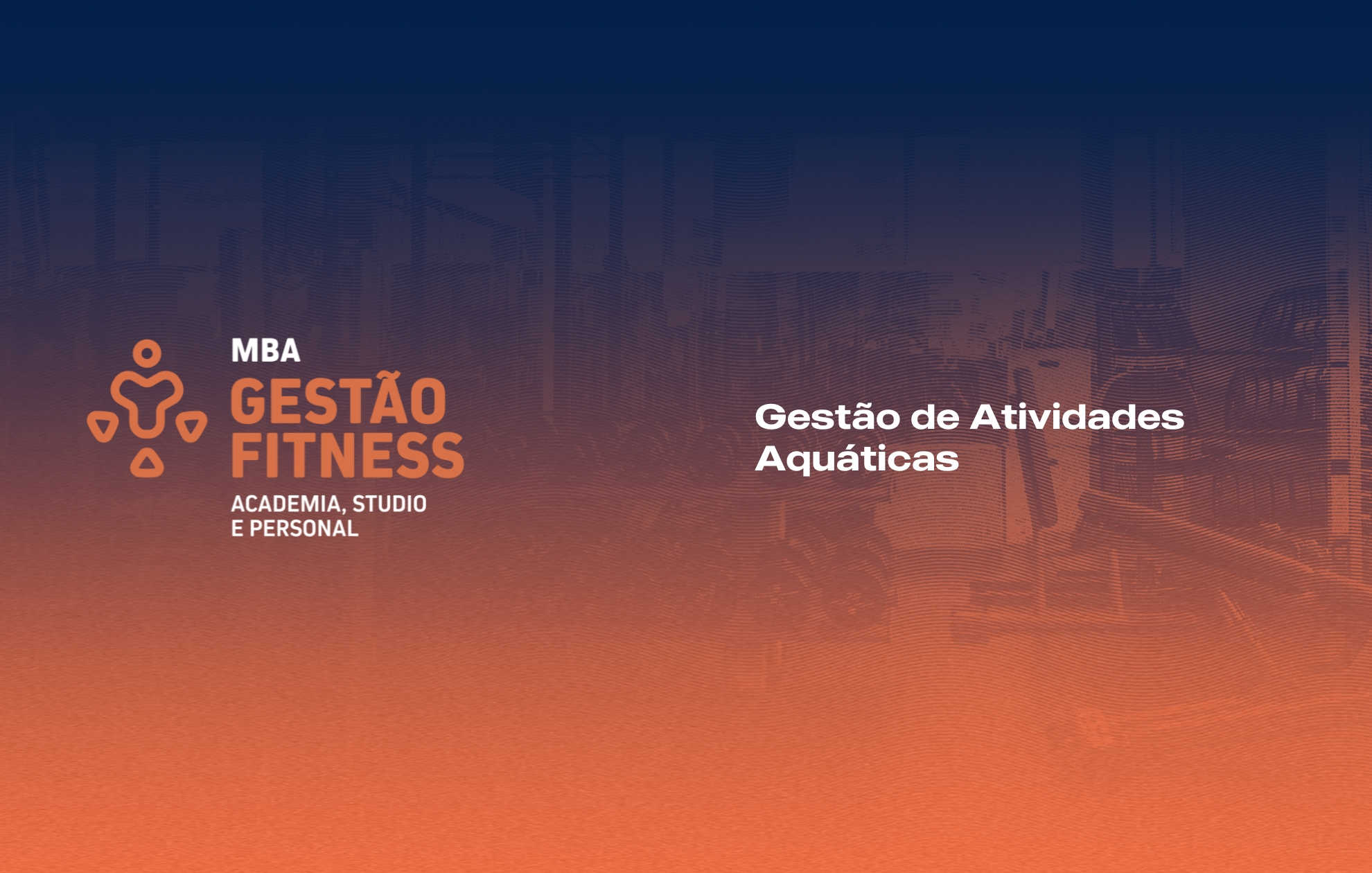 GESTAO DE ATIVIDADES AQUATICAS